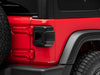 Raxiom 18-22 Jeep Wrangler JL Axial Series Plateau LED Tail Lights- Black Housing (Smoked Lens) Raxiom