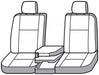 Covercraft 21-24 Ford F-150 Polycotton SeatSaver Custom Front Row Seat Covers - Grey Covercraft