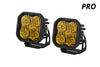 Diode Dynamics SS3 Pro ABL - Yellow Flood Standard (Pair) Diode Dynamics