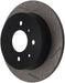 StopTech Power Slot Rear Right Rotor 90-01 Integra (exc. Type R) /all 93-00 Civic w rear disc/93-9 Stoptech