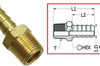 Sp1 1/4 Pipe To Hose Barb Fitt - Watercraft Collection