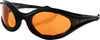 Foamerz Sunglasses Black W/Amber Lens BOBSTER