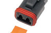 Namz Custom Cycle 12-wire Grey Deutsch Plug & Wdglck Hd# 72139-94gy - Black - Watercraft Collection