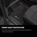 Husky Liners 17-24 Nissan Titan Crew Cab/16-24 Titan XD Crew Cab X-Act Front Floor Liner Set Black Husky Liners