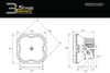 Diode Dynamics SS3 Max ABL - Yellow SAE Fog Standard (Pair) Diode Dynamics