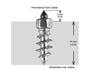 18mm Standard Screw Studs Qty 100 IGRIP