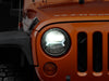 Raxiom 07-18 Jeep Wrangler JK LED Halo Headlights- Black Housing (Clear Lens) Raxiom