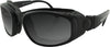 Sport & Street Sunglasses Black W/3 Lenses BOBSTER