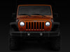 Raxiom 07-18 Jeep Wrangler JK LED Halo Headlights- Black Housing (Clear Lens) Raxiom