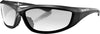 Charger Sunglasses Black W/Clear Lens BOBSTER