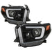 Spyder 14-17 Toyota Tundra(SR/SR5) Light Bar Projector Headlights - LED - Black PRO-YD-TTU14AP-BK SPYDER