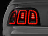 Raxiom 96-98 Ford Mustang Icon LED Tail Lights- Black Housing (Smoked Lens) Raxiom