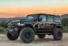 Go Rhino 07-20 Jeep Wrangler JL/JLU/JK/JKU/Gladiator JT Rockline Front Stubby Bumper w/ Overrider Go Rhino