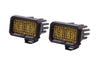 Diode Dynamics Stage Series 2 In LED Pod Sport - Yellow Flood Standard ABL (Pair) Diode Dynamics