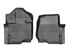 WeatherTech 2015+ Ford F-150 SuperCrew/SuperCab Front FloorLiner - Black WeatherTech