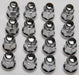 16/Pk 12mmx1.50 Tapered Lug Nuts 60' ITP