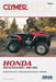 Repair Manual Hon Trx350 Rancher CLYMER