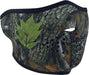 Neoprene Half Mask Forest Camo ZAN