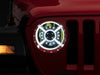 Raxiom 18-22 Jeep Wrangler JL/ JT 9-Inch LED Headlights w/ DRL and Halo- Black Housing (Clear Lens) Raxiom