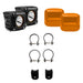 Rigid Industries Side-by-Side Revolve A-Pillar Light Kit Rigid Industries