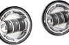 Letric Lighting Co 4.5’’ Passing Lamps Chrome Indian - Harddrive Products