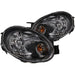 ANZO 2003-2005 Dodge Neon Crystal Headlights Black ANZO