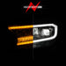 ANZO 19-23 Ford Ranger Full LED Projector Headlights w/ Initiation & Sequential - Chrome ANZO