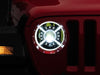 Raxiom 18-22 Jeep Wrangler JL/ JT 9-Inch LED Headlights w/ DRL and Halo- Black Housing (Clear Lens) Raxiom