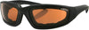 Foamerz Sunglasses 2 Black W/Amber Lens BOBSTER