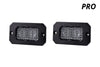 Diode Dynamics Stage Series 2 In LED Pod Pro - White Flood Flush RBL (Pair) Diode Dynamics