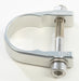 1.125" Strap Clamp Silver AXIA