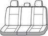 Covercraft 19-20 Ford F150 Polycotton SeatSaver Custom Front Row Seat Covers - Grey Covercraft