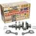 Crankshaft W/Rods Pol HOT RODS