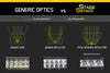 Diode Dynamics 12 In LED Light Bar Single Row Straight Clear Wide Each Stage Series Diode Dynamics