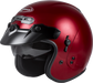 Gm 32 Open Face Helmet Candy Red 2x GMAX