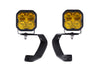 Diode Dynamics 10-21 Toyota 4Runner SS3 LED Ditch Light Kit - Yellow Pro Combo Diode Dynamics