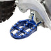 Aluminum Footpegs Blue ZETA