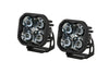 Diode Dynamics SS3 LED Pod Sport - White Spot Standard (Pair) Diode Dynamics