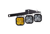 Diode Dynamics 17-20 Ford Raptor SS3 LED Fog Light Kit - Yellow Pro Diode Dynamics