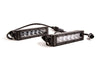 Diode Dynamics 6 In LED Light Bar Single Row Straight SS6 - White Flood Light Bar (Pair) Diode Dynamics