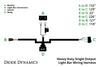 Diode Dynamics Heavy Duty (Single) Output Light Bar Wiring Harness Diode Dynamics