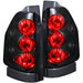 ANZO 2002-2008 Gmc Envoy Taillights Black ANZO