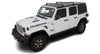 Rhino-Rack 07-22 Jeep Wrangler JK/JL 4 Door Hard Top Vortex SG 2 Bar Roof Rack - Black Rhino-Rack