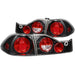 ANZO 1998-2000 Honda Accord Taillights Black ANZO