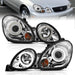 ANZO 1998-2005 Lexus Gs300 Projector Headlights w/ Halo Chrome ANZO