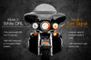 Xk Glow 7’’ Xkchrome Rgb Headlight - Harddrive Products