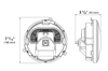 Koso 7’’ Zenith Led Headligh H4 Plug