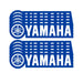 6" Yamaha Decal 10 Pk D-COR