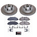 Power Stop 97-00 Ford F-150 Front Semi-Coated Rotor Kit PowerStop