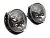 Raxiom 07-18 Jeep Wrangler JK LED Halo Headlights- Black Housing (Clear Lens) Raxiom